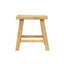 Parq Peasant Straight Stool - Natural