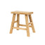 Parq Peasant Straight Stool - Natural