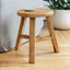 Parq Peasant Round Stool - Natural