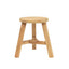 Parq Peasant Round Stool - Natural