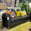 Stanley Chesterfield 3S - Vintage Black Leather