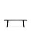 Parq Peasant Bench - 150cm Black