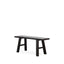 Parq Peasant Bench - 110cm Black