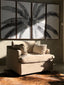 Moana Swivel Armchair - Marshmallow