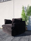 Moana Swivel Armchair - Caviar
