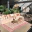 Moana 6 Piece Modular Sofa - Marshmallow