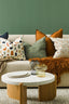 Arcadia Linen Cushion - Sage