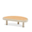 Cloud Outdoor Half Coffee Table - Teak