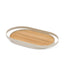Cloud Teak Tray - Mocha