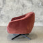 Camille Swivel Chair - Rosewood Velvet