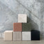 Cube Ottoman - Illusion Caviar PU