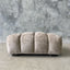 Dixie Half Moon Ottoman - Beige