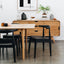 Ella Dining Chair - Black Oak