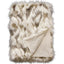 Heirloom Faux Fur Throw - Snowshoe Hare
