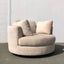 Palazzo Swivel Armchair - Encore Marshmallow