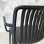 Piha Outdoor Chair w/Arm - Black