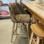 Austin Counter Stool - Ginger Jacquard