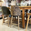 Austin Counter Stool - Ginger Jacquard