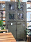 Original Chinese Tall Cabinet - Glass Doors