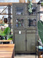 Original Chinese Tall Cabinet - Glass Doors