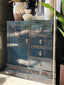 Original Chinese Cabinet - Distressed Navy