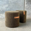 Round Ottoman - Olive