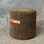 Round Ottoman - Olive