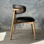 Nico Dining Chair - Liquorice Leather