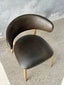 Nico Dining Chair - Liquorice Leather