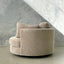 Palazzo Swivel Armchair - Wise Cobblestone