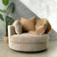 Palazzo Swivel Armchair - Wise Cobblestone