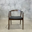 Victoria Dining Chair - Black / Walnut