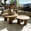 Vintage Mango Wood Coffee Table - Short