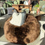 Sheepskin Beanbag - Natural Black