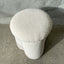 Rocket Stool - Ivory Sherpa