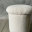 Rocket Stool - Ivory Sherpa