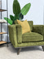 Del Rey Armchair - Olive Cord