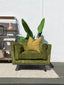Del Rey Armchair - Olive Cord