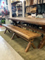 Shaker Bench - Nutmeg 180cm - last one