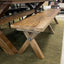 Shaker Dining Table + Bench Bundle - Nutmeg