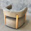 Carter Swivel Chair - Sage Nubuck Leather
