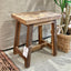 Reclaimed Teak Stool