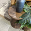 Reclaimed Teak Side Table - last one