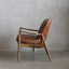 Metro Armchair - Tan Leather