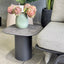 Wave Outdoor Side Table - Charcoal