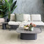 Wave Outdoor Side Table - Charcoal