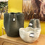 Fluid Vase - Olive