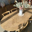 Danish Oval Oak Dining Table - 260cm