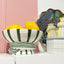 Lulu Collection Twist Stripe Bowl - Green