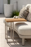 Cube Side Table - Mocha